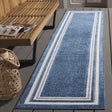 Safavieh Cabana 2'-2" x 9'-0" Rug in Light Blue / Ivory