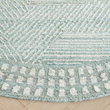 Safavieh Marquee 6'-0" x 6'-0" Rug in Turquoise / Grey