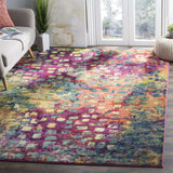 Safavieh Monaco 6'-7" x 9'-2" Rug in Pink / Multi