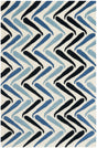 Safavieh Soho 2'-6" x 4'-0" Rug in Ivory / Blue