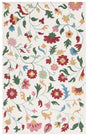 Safavieh Blossom 4'-0" x 6'-0" Rug in Ivory / Red