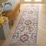 Safavieh Heirloom 700 2'-0" x 8'-0" Rug in Ivory Grey / Rust