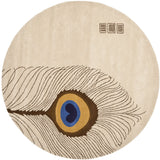 Safavieh Soho 6'-0" x 6'-0" Rug in Beige / Brown