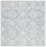 Safavieh Ebony 6'-0" x 6'-0" Rug in Ivory / Blue