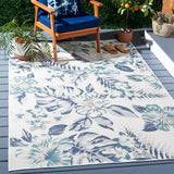 Safavieh Sunrise 4'-0" x 5'-7" Rug in Ivory / Blue Grey