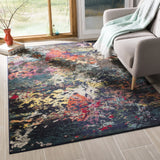 Safavieh Monaco 5'-1" x 7'-7" Rug in Brown / Teal