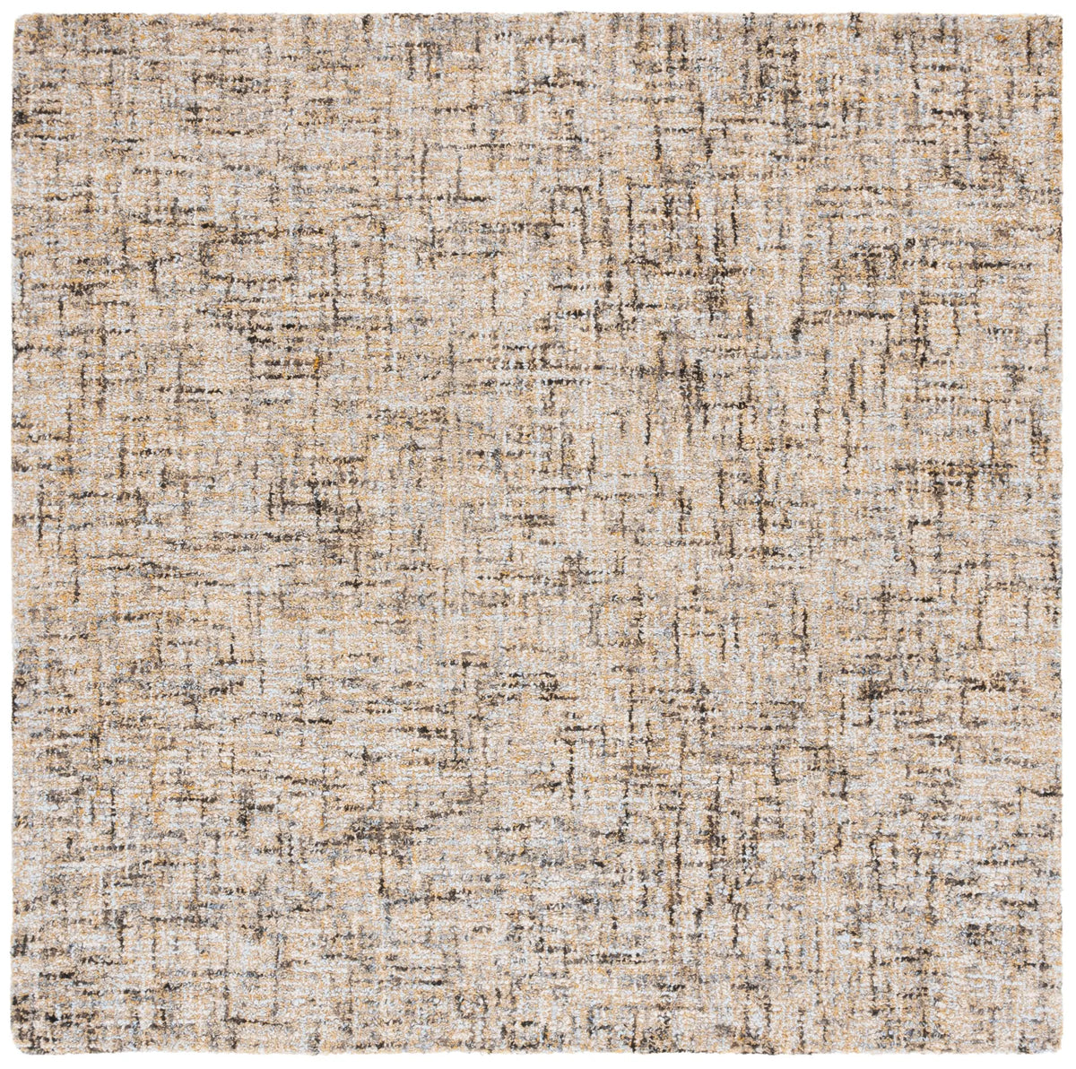 Safavieh Abstract 6'-0" x 6'-0" Rug in Beige / Gold
