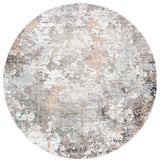 Safavieh Jasmine 5'-3" x 5'-3" Rug in Grey / Gold