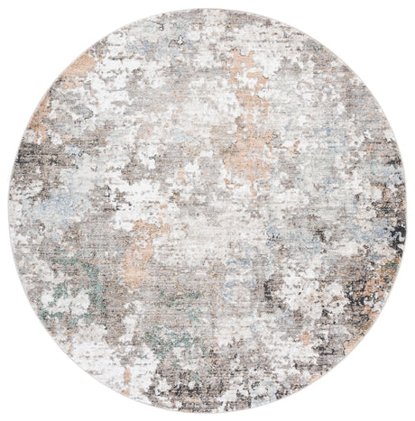 Safavieh Jasmine 5'-3" x 5'-3" Rug in Grey / Gold