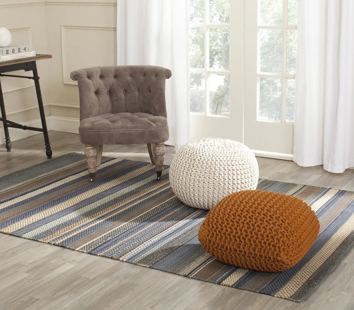 Safavieh Kilim 4'-0" x 6'-0" Rug in Blue