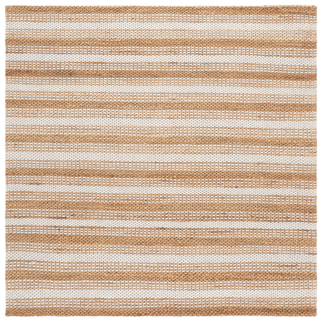 Safavieh Natural Fiber 6'-0" x 6'-0" Rug in Ivory / Brown