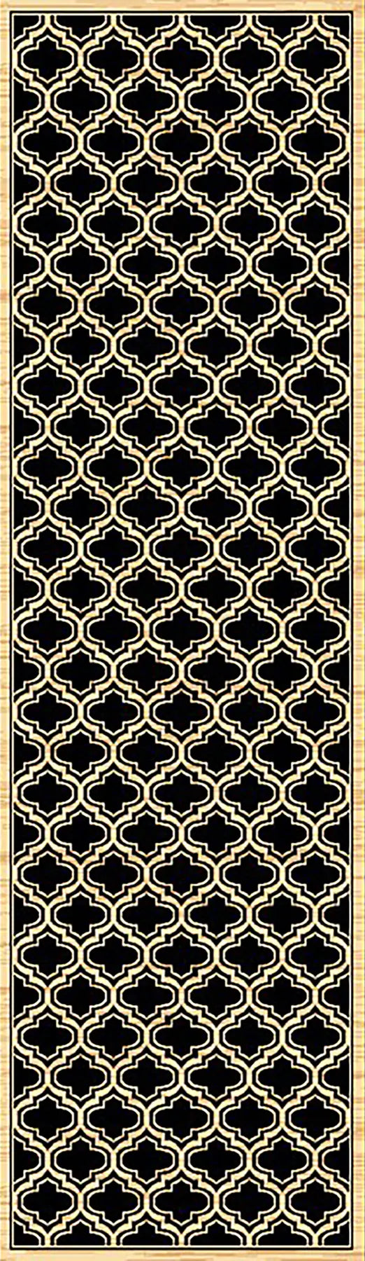 Dynamic Rugs Yazd 2816 Black Rugs - Runner