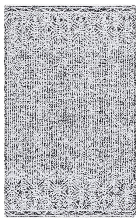 Safavieh Ebony 3'-0" x 5'-0" Rug in Ivory / Black