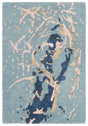 Safavieh Soho 2'-0" x 3'-0" Rug in Blue / Light Pink