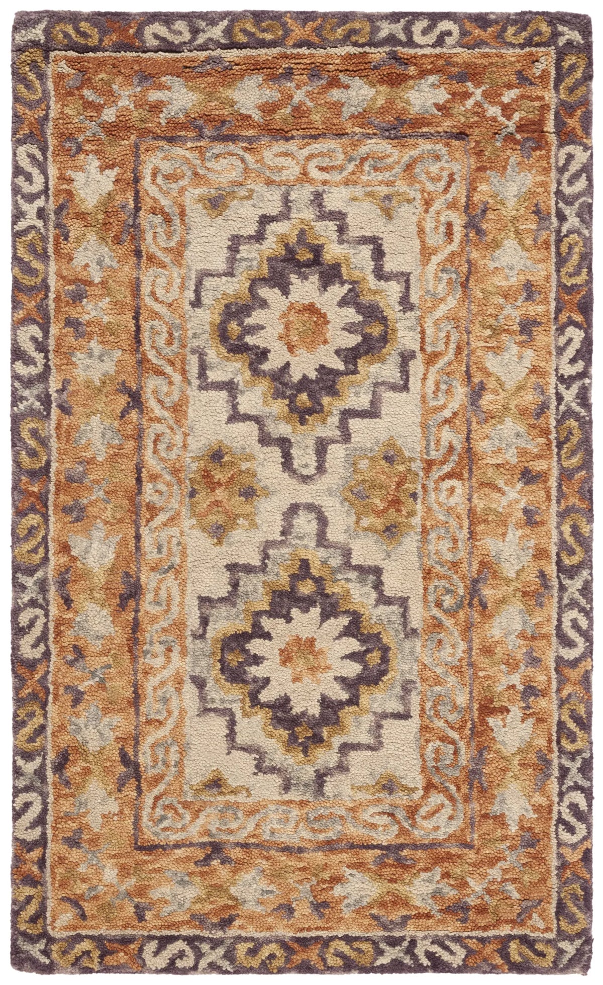 Safavieh Aspen 3'-0" x 5'-0" Rug in Brown / Purple