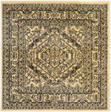 Safavieh Adirondack 4'-0" x 4'-0" Rug in Gold / Black
