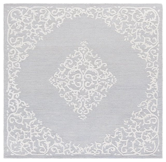 Safavieh Metro 6'-0" x 6'-0" Rug in Grey / Ivory