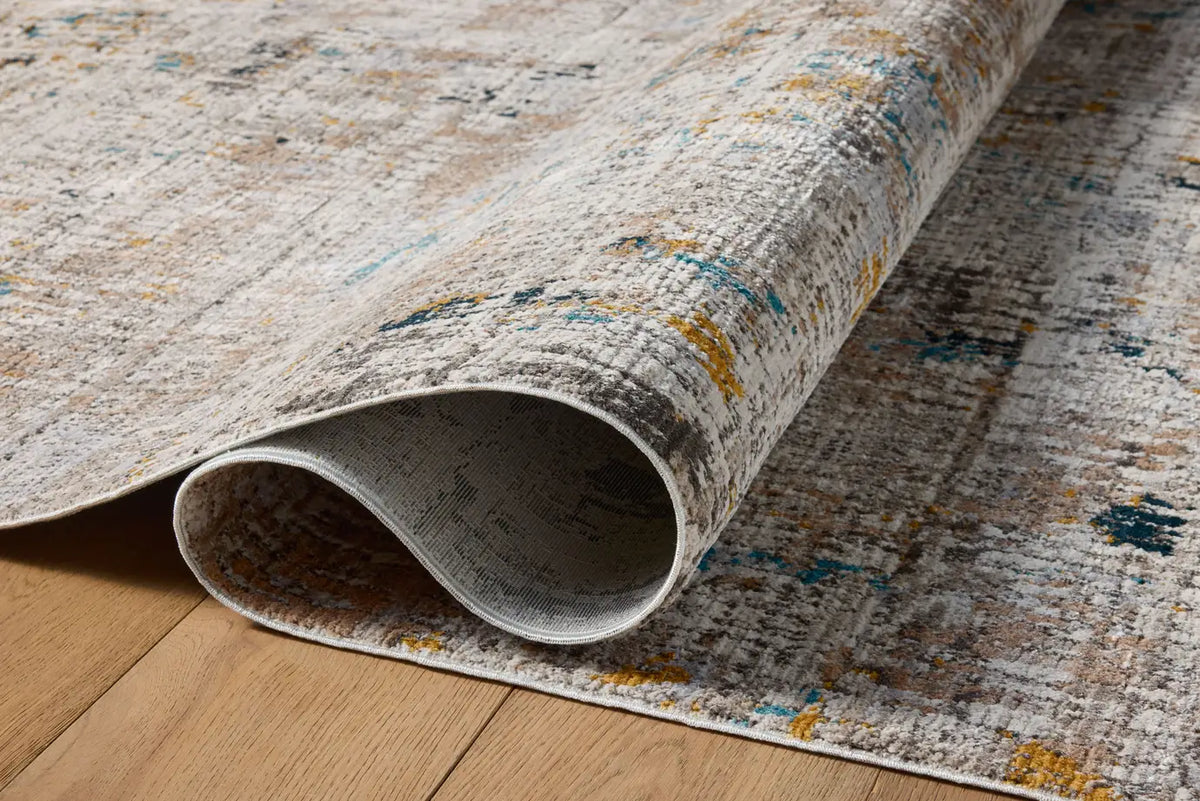 Loloi Leigh Lei-06 Ivory/Granite Rugs - pile height