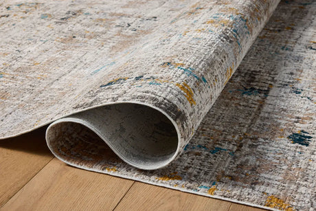 Loloi Leigh Lei-06 Ivory/Granite Rugs - pile height