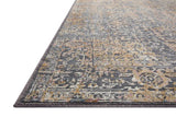 Loloi Indra Ina-05 Graphite/Sunset Rug - rug corner