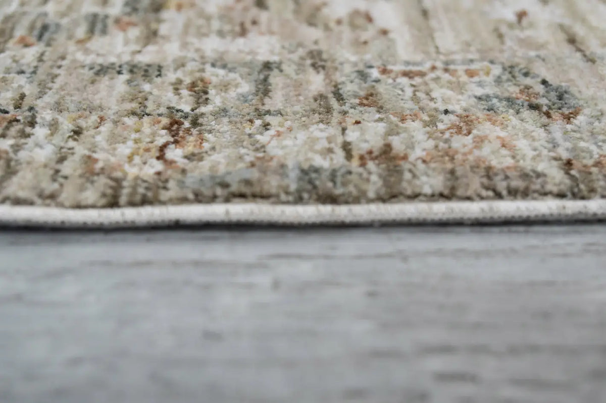 Dynamic Rugs Flare 14740 Power Loomed Traditional Beige/Grey/Ivory Rug - Pile