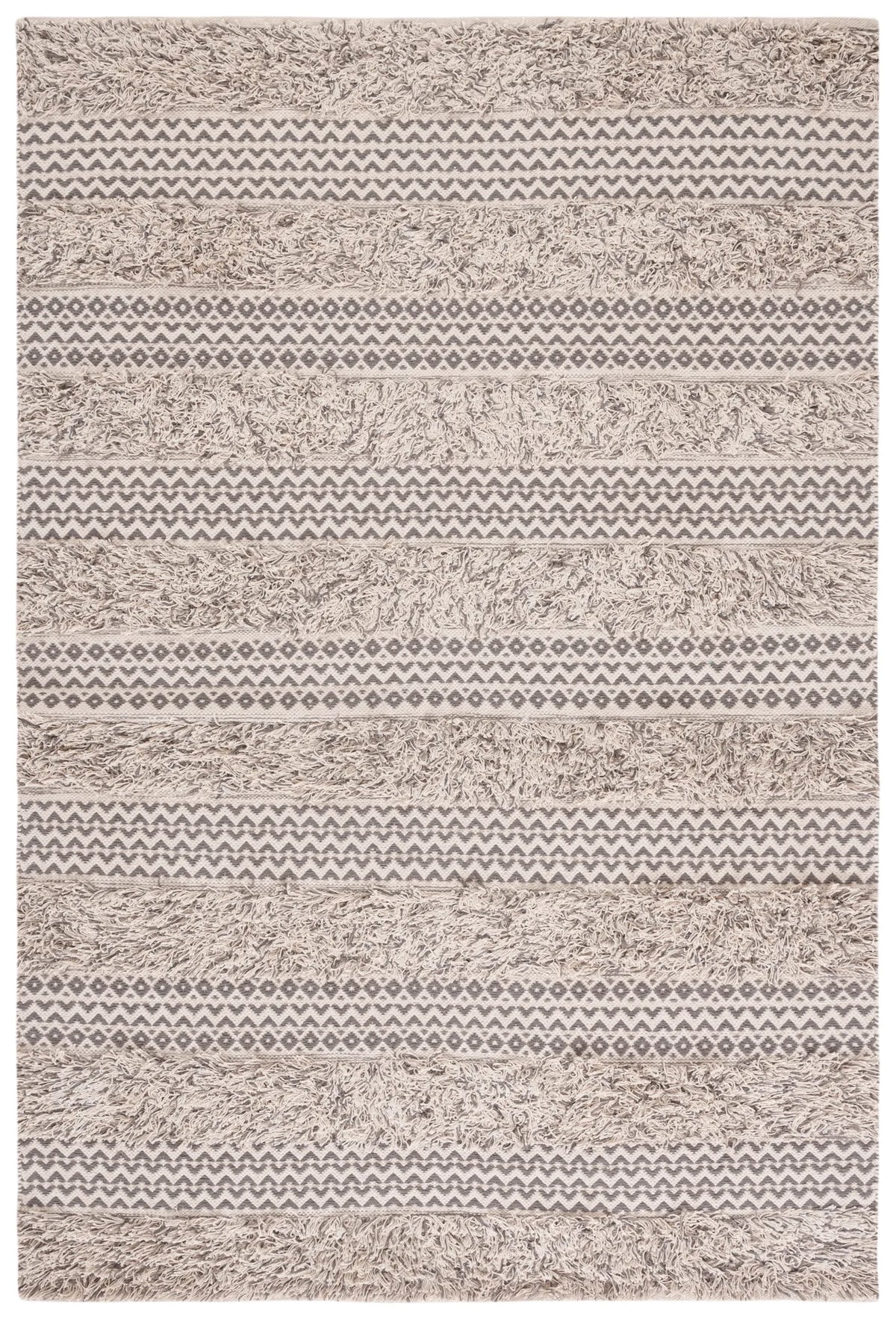Safavieh Natura 3'-0" x 5'-0" Rug in Grey / Ivory