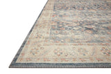 Loloi Hathaway Hth-02 Denim/Multi Rugs - rug corner