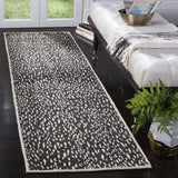 Safavieh Marbella 2'-3" x 6'-0" Rug in Dark Grey / Ivory