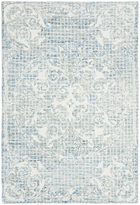 Safavieh Abstract 4'-0" x 6'-0" Rug in Light Blue