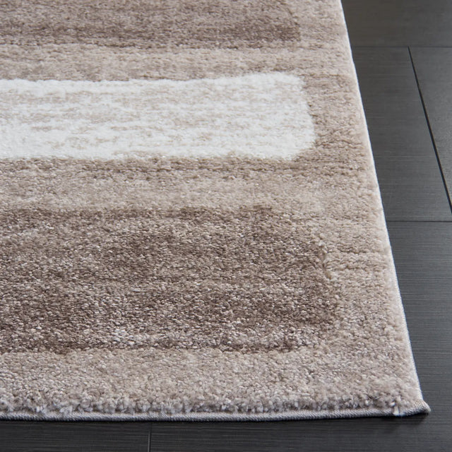 Safavieh Northport 800 4'-0" x 6'-0" Rug in Taupe / Ivory