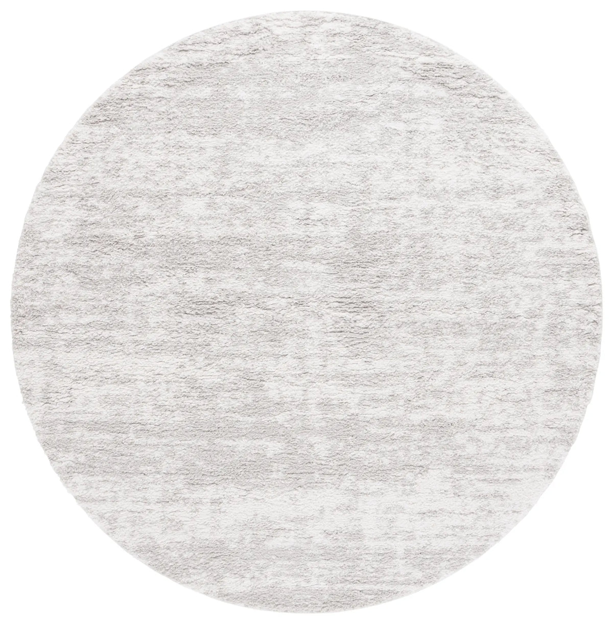 Safavieh Rumi Shag 6'-7" x 6'-7" Rug in Grey / Ivory