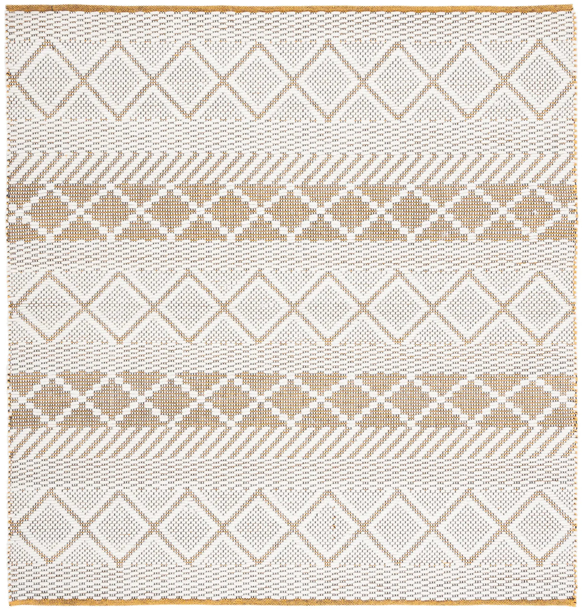 Safavieh Natura 6'-0" x 6'-0" Rug in Ivory / Yellow