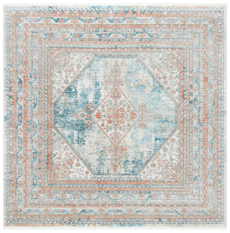 Safavieh Shivan 6'-7" x 6'-7" Rug in Blue / Grey