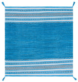 Safavieh Montauk 6'-0" x 6'-0" Rug in Blue / Grey