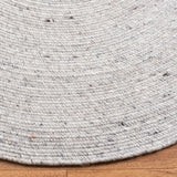 Safavieh Braided 5'-0" x 7'-0" Rug in Light Grey