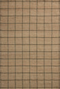 Chris Loves Julia x Loloi Fletcher FLE-01 Natural / Olive Rug - main flat
