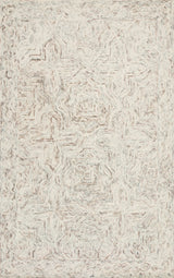 Loloi Ziva Zv-01 Neutral Rugs - main flat