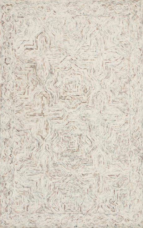 Loloi Ziva Zv-01 Neutral Rugs - main flat