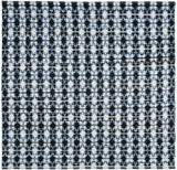 Safavieh Montauk 6'-0" x 6'-0" Rug in Ivory Blue / Black