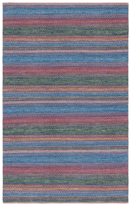 Safavieh Kilim 4'-0" x 6'-0" Rug in Orange / Green