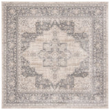 Safavieh Brentwood 6'-7" x 6'-7" Rug in Cream / Grey