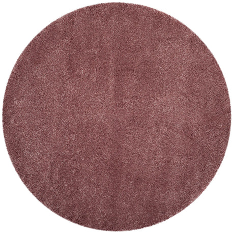Safavieh Shag 3'-0" x 3'-0" Rug in Rose