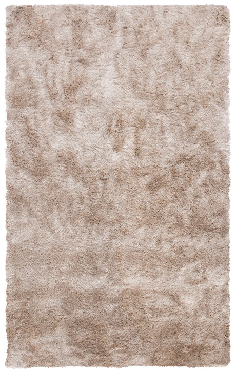 Safavieh Shag 4'-0" x 6'-0" Rug in Dark Beig