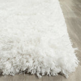 Safavieh Supreme Shag 8'-0" x 10'-0" Rug in Ivory