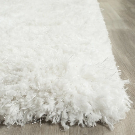 Safavieh Supreme Shag 8'-0" x 10'-0" Rug in Ivory