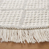 Safavieh Natura 6'-0" x 6'-0" Rug in Ivory / Grey