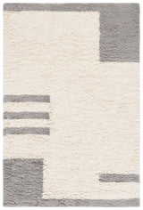 Safavieh Casablanca 4'-0" x 6'-0" Rug in Grey / Ivory
