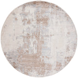 Safavieh Whisper 6'-7" x 6'-7" Rug in Beige / Light Grey