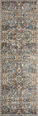 Loloi Saban Sab-04 Blue/Sand Rugs - runner flat