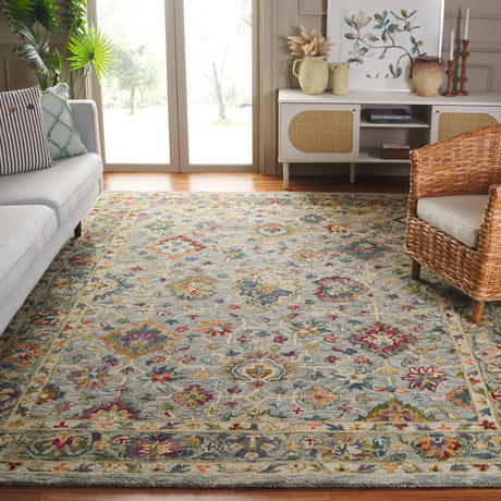 Safavieh Aspen 10'-0" x 14'-0" Rug in Grey / Green